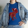 thumbnail image 2 of Red Plaid French Bulldog Dog Christmas Pajamas Xmas T-shirt, 2 of 2