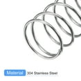 thumbnail image 4 of Compression Spring, 15 Pack 304 Stainless Steel, 16mm OD, 1mm Wire, 40mm Length, 4 of 6
