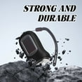 thumbnail image 4 of HIBIBUD 3.5" Black Solar and Hand Crank Flashlight for Emergency, Camping, 4 of 7