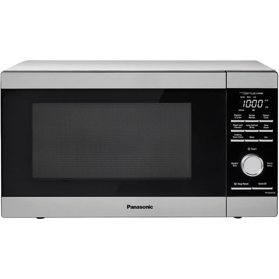 Microwave Oven NN-SD67LS, 1100W, Genius Sensor, Auto Defrost, Keep Warm, Easy Clean Interior