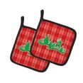 thumbnail image 1 of Carolines Treasures BB6972PTHD Arbre de Noël Renne Rouge Paire de Porte-Pots, 1 of 1