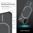thumbnail image 4 of TUDIA SKN Nothing Phone 1 Case Anti-Yellowing Semi-Transparent Cover - Frosted Black, 4 of 8