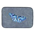 thumbnail image 1 of Carolines Treasures 8856DDM Butterfly on Gray Dish Drying Mat, 1 of 1