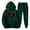 Dark Green&1080, variant on CONFREE Mens Sweatsuit 2 Peice Sets Casual Men's Jogging Tracksuit Set Number 23 Graphic Y2K Pullover Hoodies Pants Athletic Sweat Suit for Men