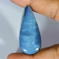 thumbnail image 2 of 38.60Cts Natural Sky Flashy Blue Opal Pear Cabochon Loose Gemstone L972, 2 of 4