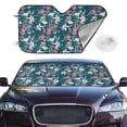 thumbnail image 2 of Balery Lilies Flowers Print Car Windshield Sun Shade,Windshield Sunshade for Car Pickup Truck SUV Accessories-Small, 2 of 6