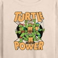 thumbnail image 3 of Teenage Mutant Ninja Turtles - Turtle Power - Women's Lightweight French Terry Long Sleeve Shirt, 3 of 5