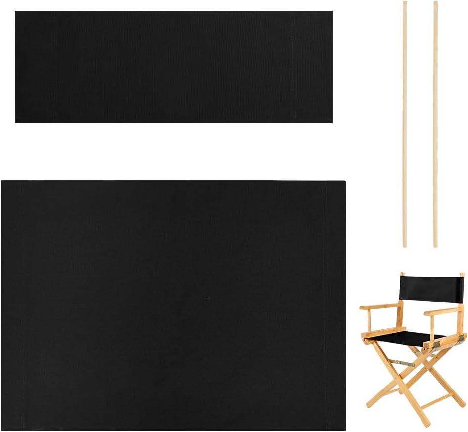 Black director chair covers best sale