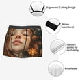 thumbnail image 3 of Gaeub Whimsical Flower Crown Maiden Print Men's Boxer Briefs,Super Fit Boxer Briefs for Men,Quick-Dry Underwear with 4-Way Stretch-X-Large, 3 of 5