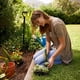 thumbnail image 2 of Juego de 4 herramientas de jardinería de aleación de aluminio, pala de jardinería, rastrillo y pala para plantas en macetas pequeñas, para plantas de jardín, interior y exterior, 2 of 5