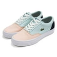 thumbnail image 2 of Lacoste Men's Jump Serve Lace 09221 Cma Canvas Fashion Sneakers, Light Orange \ Turquoise,11 M US, 2 of 7