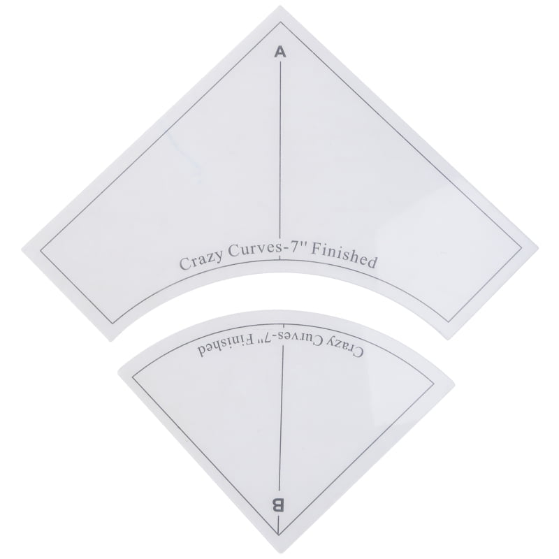 ZUARFY 2/3pc Set Clear Patchwork Maker Kit for Quilting Rulers Free