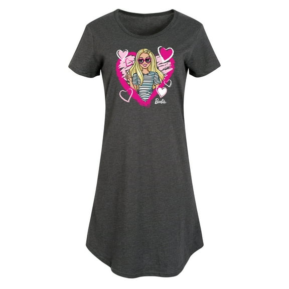 Barbie - Sketchy Hearts Barbie - Women's Any Way Dress