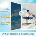 thumbnail image 6 of SkyAuks One Way Window Privacy Film, Window Tint Privacy Daytime Heat Control Anti UV Reflective Sun Blocking Mirror Film See Out Not in for Home and Office(17.5 x 78.7 Inch), 6 of 6