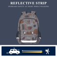 thumbnail image 5 of FORMRS School Backpack 17" Student Travel Bag with Laptop Compartment, Fall Acorns Pattern, 5 of 7