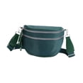 thumbnail image 2 of Bolso de hombro para mujeres bolso cruzado de cuerpo cruzado liviano, bolso de hombro, bolso de bolso de hambre femenino para fiesta de vacaciones verde, 2 of 9