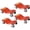 Orange/Black/Red, variant on Telyswee Car Dollies Set of 2 / 4, Car Wheel Dolly for Garage Moving Car, Vehicle Dolly Heavy-Duty for Motorcycles, Disabled Units, Trucks, Dirt Bike, Trailers