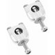 thumbnail image 1 of 2 Pcs Motorcycle Handlebar Riser 22mm 7/8", Aluminum Alloy Motorcycle Handlebar, 1 of 5