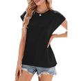 thumbnail image 3 of Womens Summer Tops Workout Shirts, 3 of 7
