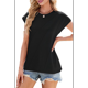 thumbnail image 3 of Camisetas de Entrenamiento de Verano para Mujer, Color Negro, Talla S, 3 of 10