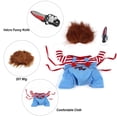 thumbnail image 6 of WILLED Pet Deadly Doll Halloween Costume, Funny Dog Christmas Cosplay, Adjustable Party Dress Up Outfit for Small Medium Large Dogs, 6 of 9