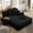 Black-1, variant on 2-in-1 Convertible Sofa Bed, 60 Inch Chaise Lounge Chair Indoor, Oversized Corduroy Upholstered Boneless Sofa Bed with Storage Pocket for Small Spaces, Living Room, Apartment