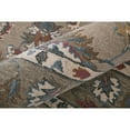 thumbnail image 6 of Feizy Rylan Transitional Oriental, Ivory/Taupe/Blue, 1'6" x 1'6" Swatch Easy Care Stain Resistant Pet & Kid Friendly Vintage Floral & Botanical Floor Rug for Living room Bedroom, 6 of 10