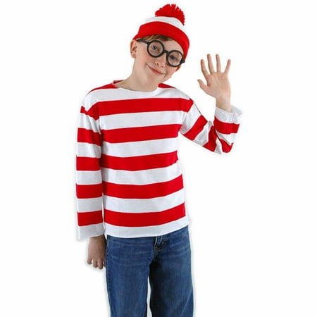 Where's Waldo Child Halloween Costume