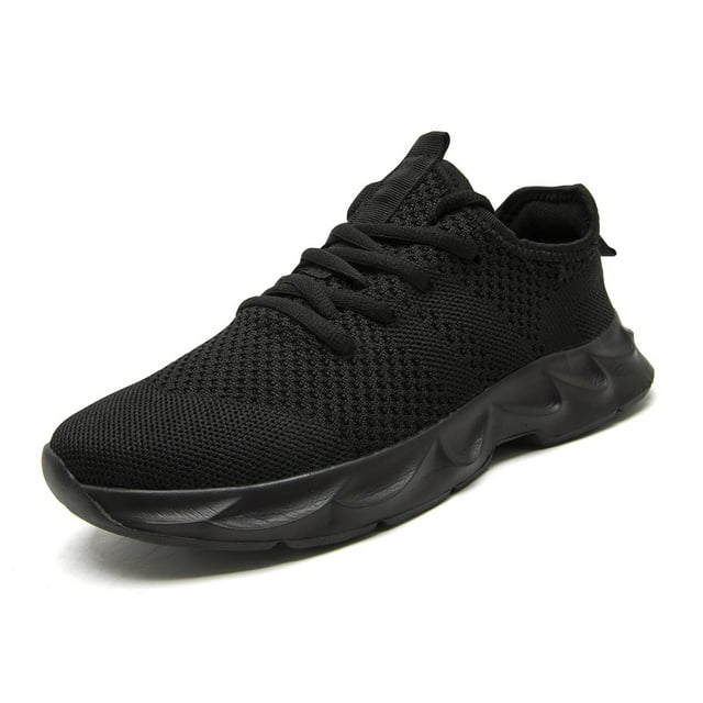 Zapatillas de tenis EGMPDA para hombre, para correr, color negro, talla 40-46