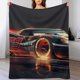 thumbnail image 4 of Manta de Lightning McQueen, manta de tela de superficie vertical súper suave de varios tamaños, acogedora y cálida, adecuada para cama, sofá, campamento, viajes, para todas las estaciones, liviana y, 4 of 8
