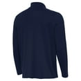 thumbnail image 3 of Men's Antigua  Navy Tennessee Titans Reprocess Quarter-Zip Top, 3 of 4