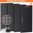 thumbnail image 2 of Kit de tablas de clavijas INCLY Metal de 48 x 24 cm con 160 piezas de accesorios, 2 of 7