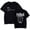 Black, variant on Osamason Flex Tour 2024 Merch Cotton short sleeved T-shirt men's and women's casual round neck top