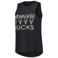 thumbnail image 2 of Women's Concepts Sport Hunter Green/Black Milwaukee Bucks Team Tank Top & Pants Sleep Set, 2 of 5