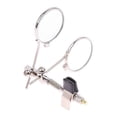 thumbnail image 5 of 1Pc 25mm Double Lenses Magnifying Glass Stainless Steel Clip Rotatable Mini Magnifier Diameter Monocular, 5 of 5
