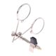 thumbnail image 5 of 1Pc 25mm Double Lenses Magnifying Glass Stainless Steel Clip Rotatable Mini Magnifier Diameter Monocular, 5 of 5