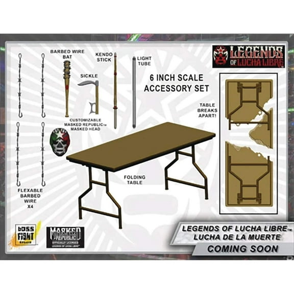 Legends of Lucha Libre Action Figure Premium Acc. Set