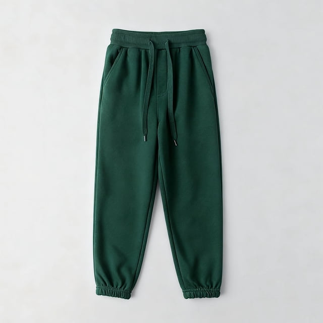Pantalones largos para niños, pantalones deportivos de temporada escolar, pantalones de color liso con ribete en los tobillos para adultos, pantalones a prueba de mosquitos, pantalones para niñas, pan