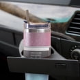 thumbnail image 2 of Taza de aislamiento de paja de 30 oz, termo de agua para coche con pintura de diamante (rosa y azul) Tmvgtek Para Estrenar, 2 of 9