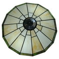 thumbnail image 6 of Mkyiongou 2-Light Tiffany Style Stained Glass Ceiling Lighting Fixture Vintage Chandelier, 6 of 8