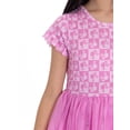 thumbnail image 2 of Barbie Girls All Over Print Tulle Dress with Short-Sleeves, Sizes 4-12, 2 of 10