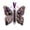 C, variant on Halloween Cash Gift Ornament, Clear Acrylic Butterfly Design C Rolled Cash Tube Holder, with Festive Keepsake Design for Halloween Tree Mantel and Spooky Party Gifts