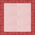 thumbnail image 1 of Ahgly Company Machine Washable Indoor Square Transitional Light Red Pink Area Rugs, 5' Square, 1 of 7