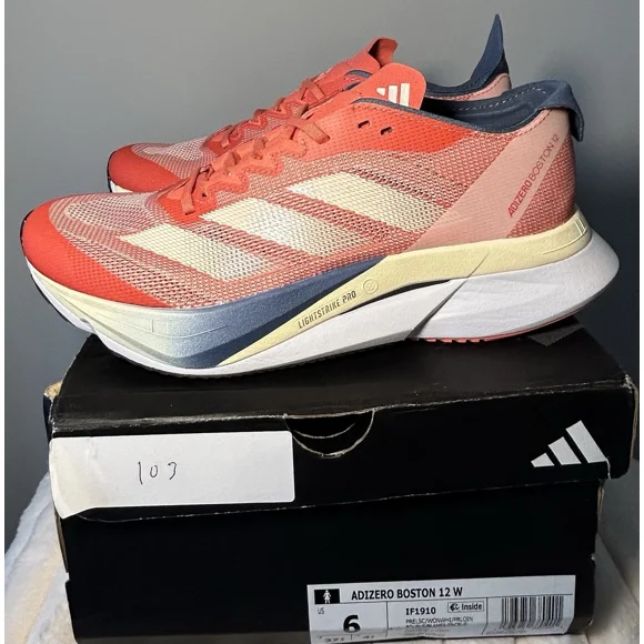 Addas Adizero Boston 12 Women’s Size 6 Running Shoe Special Edition New In Box