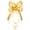 Glossy-Gold, variant on Bows for Gift Wrapping, Sage Green Gift Bow for Presents, Gift Baskets, Gift Bags, Gift Boxes, Christmas, Easter, Birthdays, Baby showers(6 inches, 15PCS)