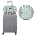 thumbnail image 4 of Small Overnight Bags for Women Travel Duffel for Spirit Airlines Lightweight Fashion Personal Item Bag Underseat Carry on Weekender, Flamingo, 4 of 9