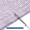thumbnail image 4 of Unique Bargains PP Burlap Mesh 10' x 5 Yards Decorative Wrapping Ribbon, Lilac 1 Roll, 4 of 5