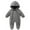 White, variant on Toddler Onesie Grey Baby Onesies Long Sleeve Hooded Jumpsuit Romper Warm Clothes for Baby Girl Girls Baby Clothes 0-3 Months