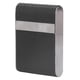 thumbnail image 3 of Caja De Almacenamiento, Funda De Cuero De PU Con Soporte De Bolsillo Negro De Fibra De Carbono Portátil Para Tamaño Mediano Para Negocios ANGGREK AJ3117, 3 of 8