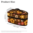 thumbnail image 6 of HELLHERO Travel Steamer Carrier Bag Most Iron Floral Pattern Portable Garment Steamer Box Travel Steamer Holder, Bag Only, 6 of 6
